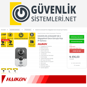 Guvenliksistemleri.net Güvenlik Sistemleri E-ticaret Sitesi